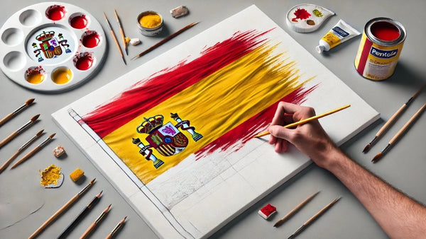 Comment dessiner le drapeau de l'Espagne ?