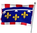 Drapeau Centre Val De Loire