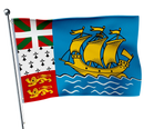 Drapeau Saint Pierre et Miquelon