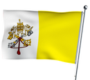 Drapeau Vatican-Expert Drapeaux