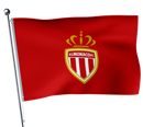 Drapeau AS Monaco