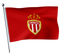 Drapeau AS Monaco