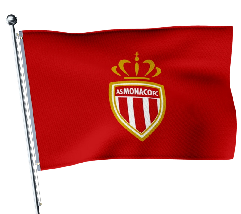 Drapeau AS Monaco