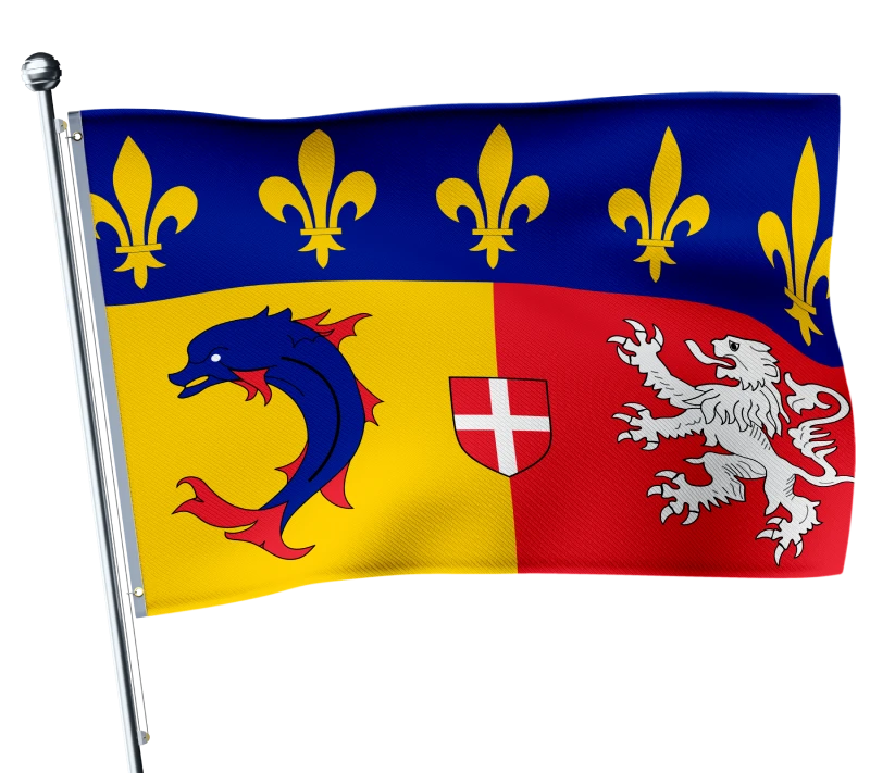 Drapeau Rhone Alpes