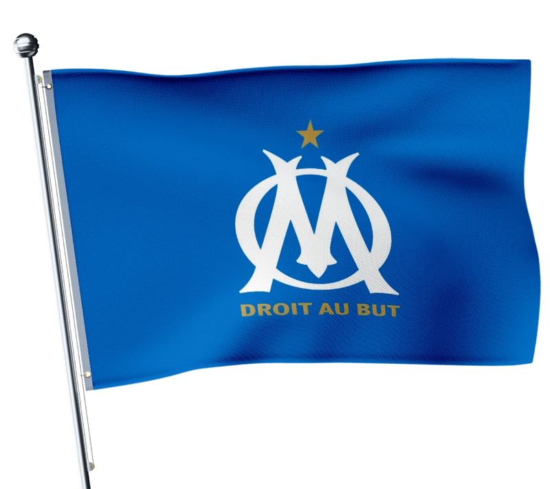 Drapeau Olympique De Marseille