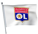 Drapeau Olympique Lyonnais