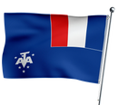 Drapeau Terres Australes Et Antarctiques Françaises