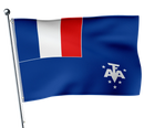 Drapeau Terres Australes Et Antarctiques Françaises