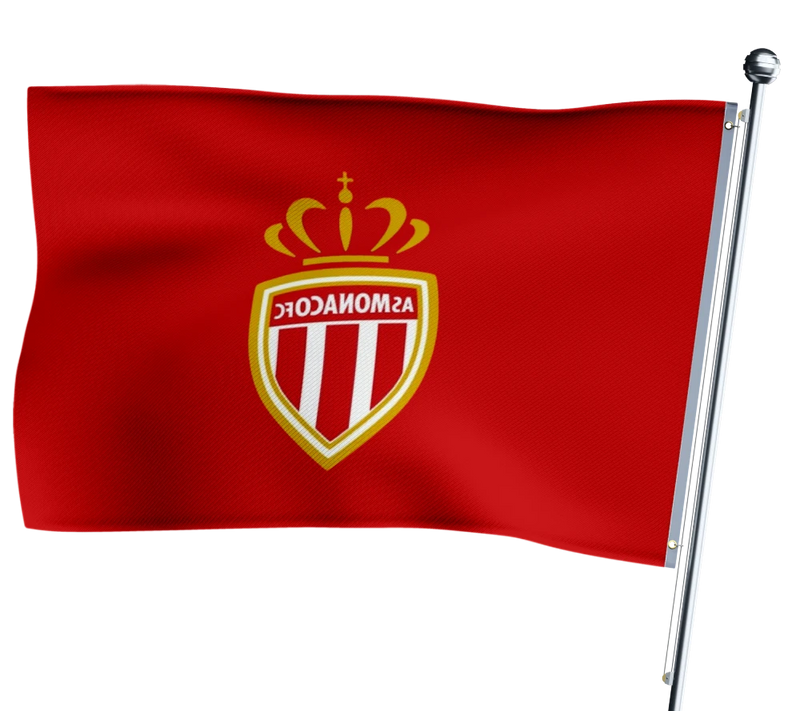 Drapeau AS Monaco