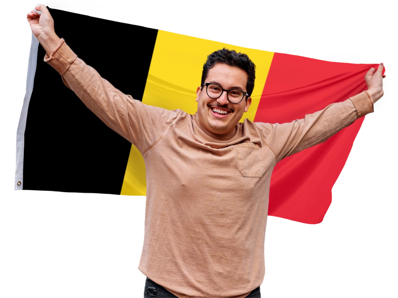 Drapeau Belge-Expert Drapeaux