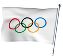 Drapeau Jeux Olympiques