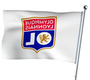 Drapeau Olympique Lyonnais