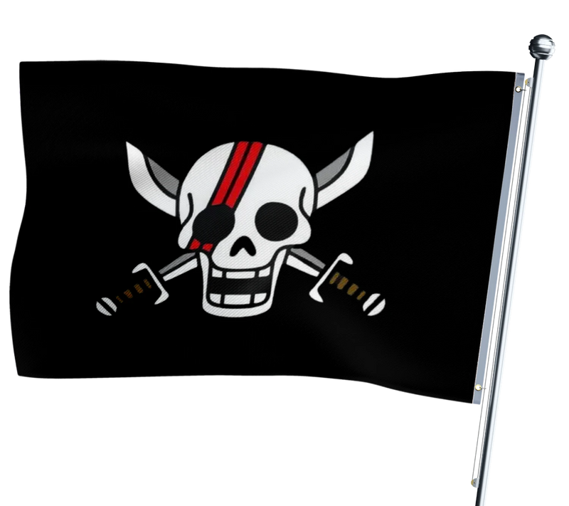 Drapeau One Piece Shanks