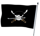 Drapeau Pirate One Piece