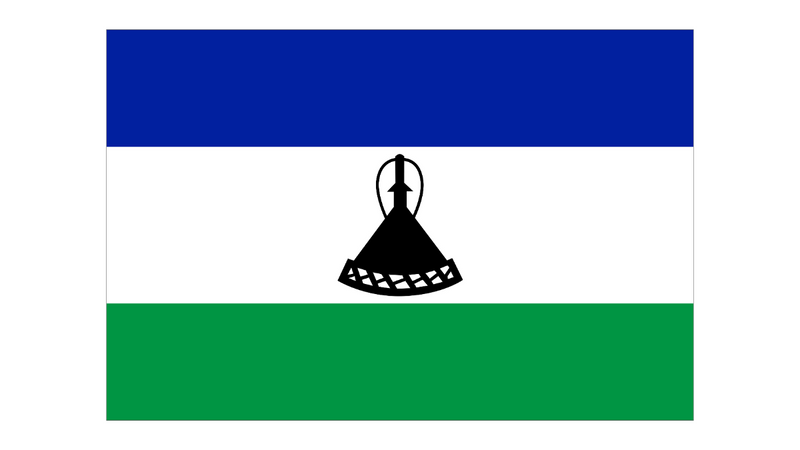 Drapeau Lesotho-Expert Drapeaux