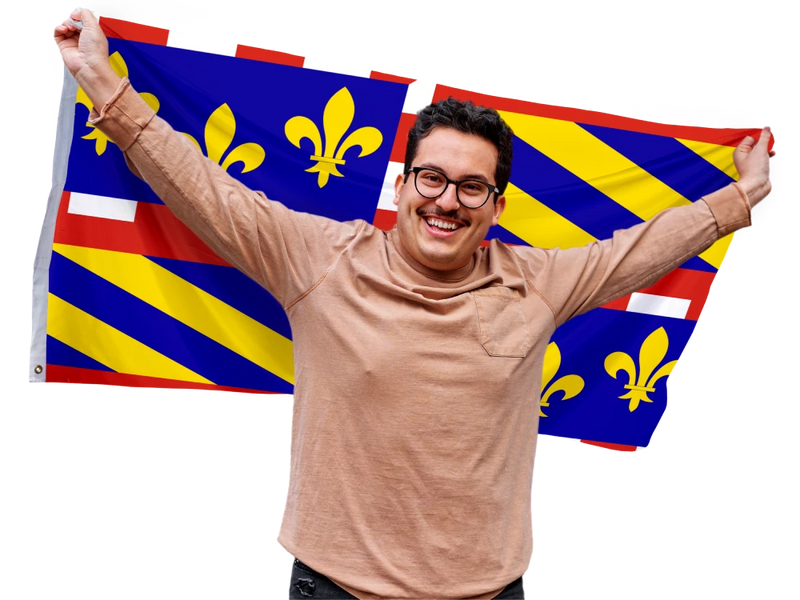 Drapeau Bourgogne-Expert Drapeaux